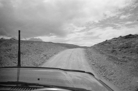 NZ Roadie, in black and white