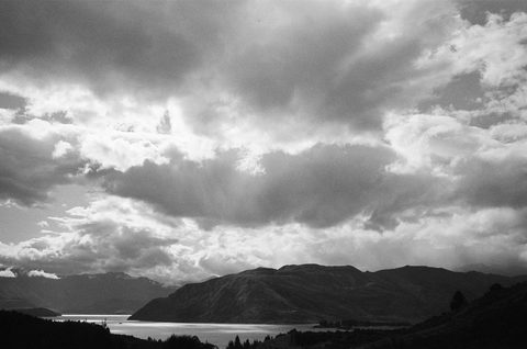 NZ Roadie, in black and white