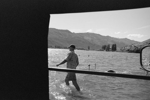 NZ Roadie, in black and white