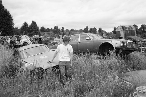 NZ Roadie, in black and white