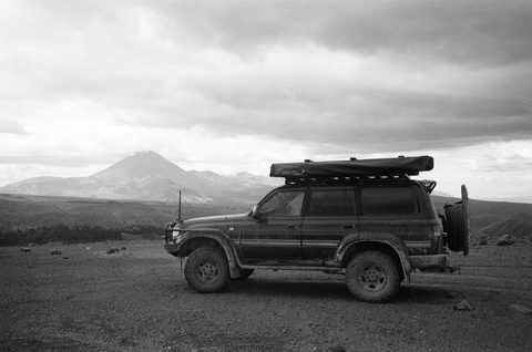 NZ Roadie, in black and white