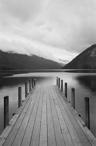 NZ Roadie, in black and white